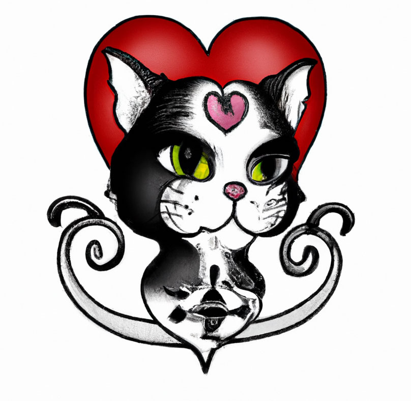 chrome hearts cat